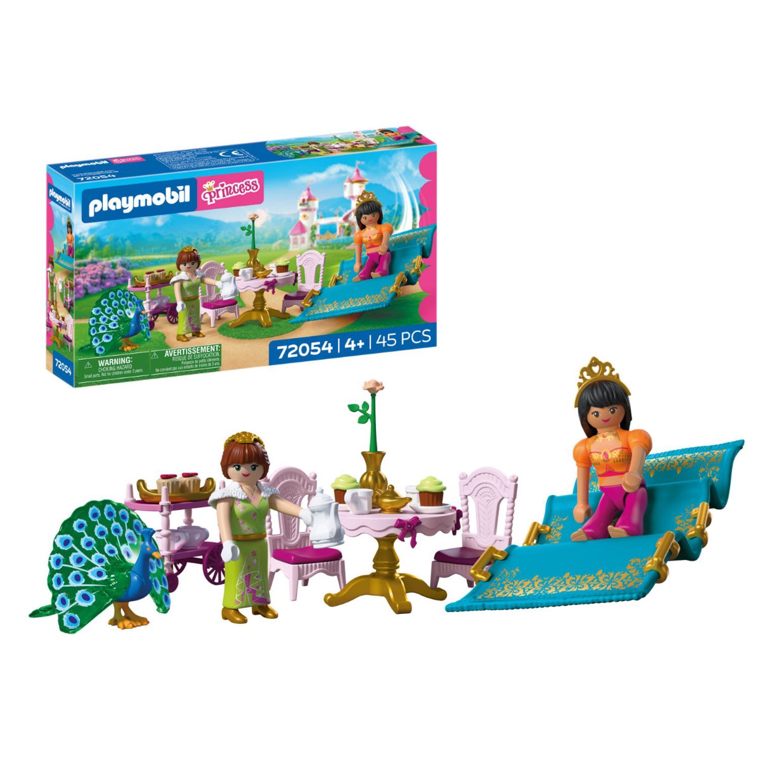 Princess with Magic Carpet - Purple
