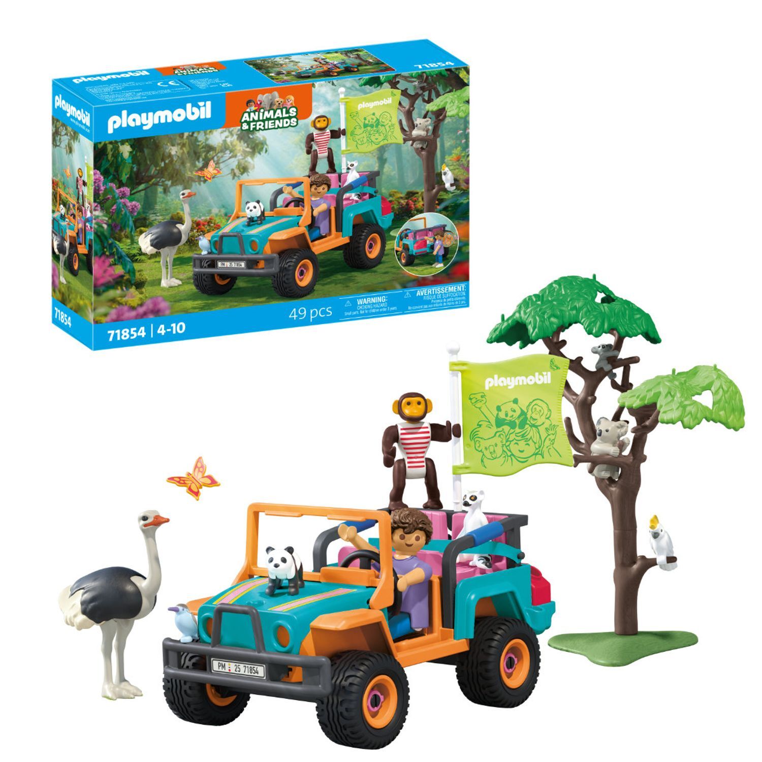 Colorful Off-road vehicle - Orange