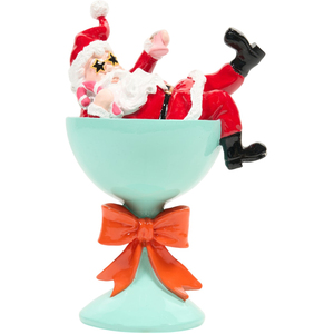 Tipsy Santa Ornament