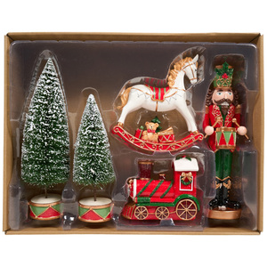 Traditional Christmas Ornament Set