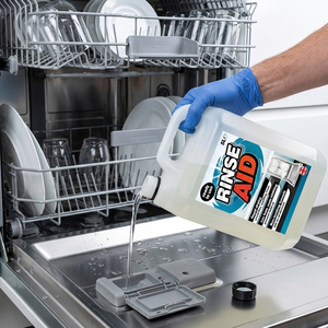 1 x 5L Rinse Aid Commercial Use Low Foaming Natural Dishwasher Cleaner