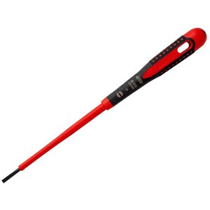 Ergo VDE Insulated Slotted Screwdriver 3.0 X 100Mm - Bahco