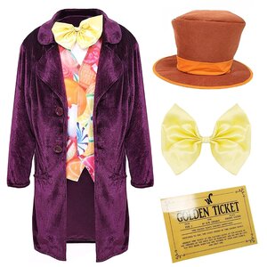 Factory Boss Costume + Golden Ticket