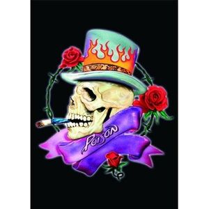 Poison Skull Postcard
