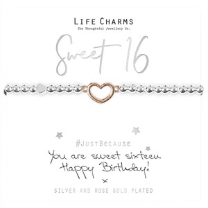 Sweet 16 Birthday Bracelet