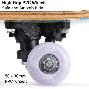 17-Inch Mini Skateboard for Kids, Unicorn Design