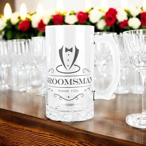 Groomsman Tankard Stein - Wedding Party Gifts
