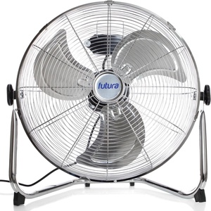 Futura 24 Inch Chrome Floor Fan