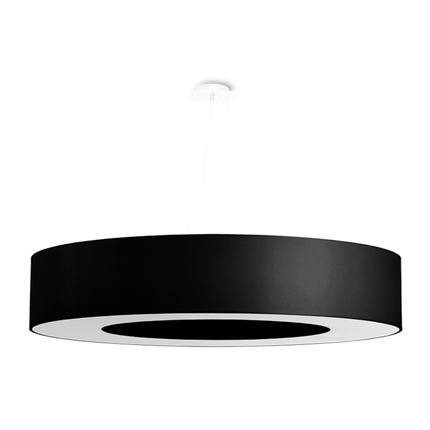 Sollux Lighting Chandelier Saturno 90 Black - Black