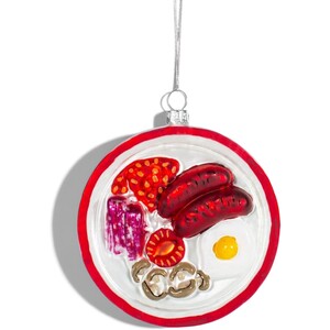 English Breakfast Christmas Tree Decoration