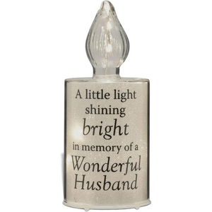 Husband Memorial Candle Light