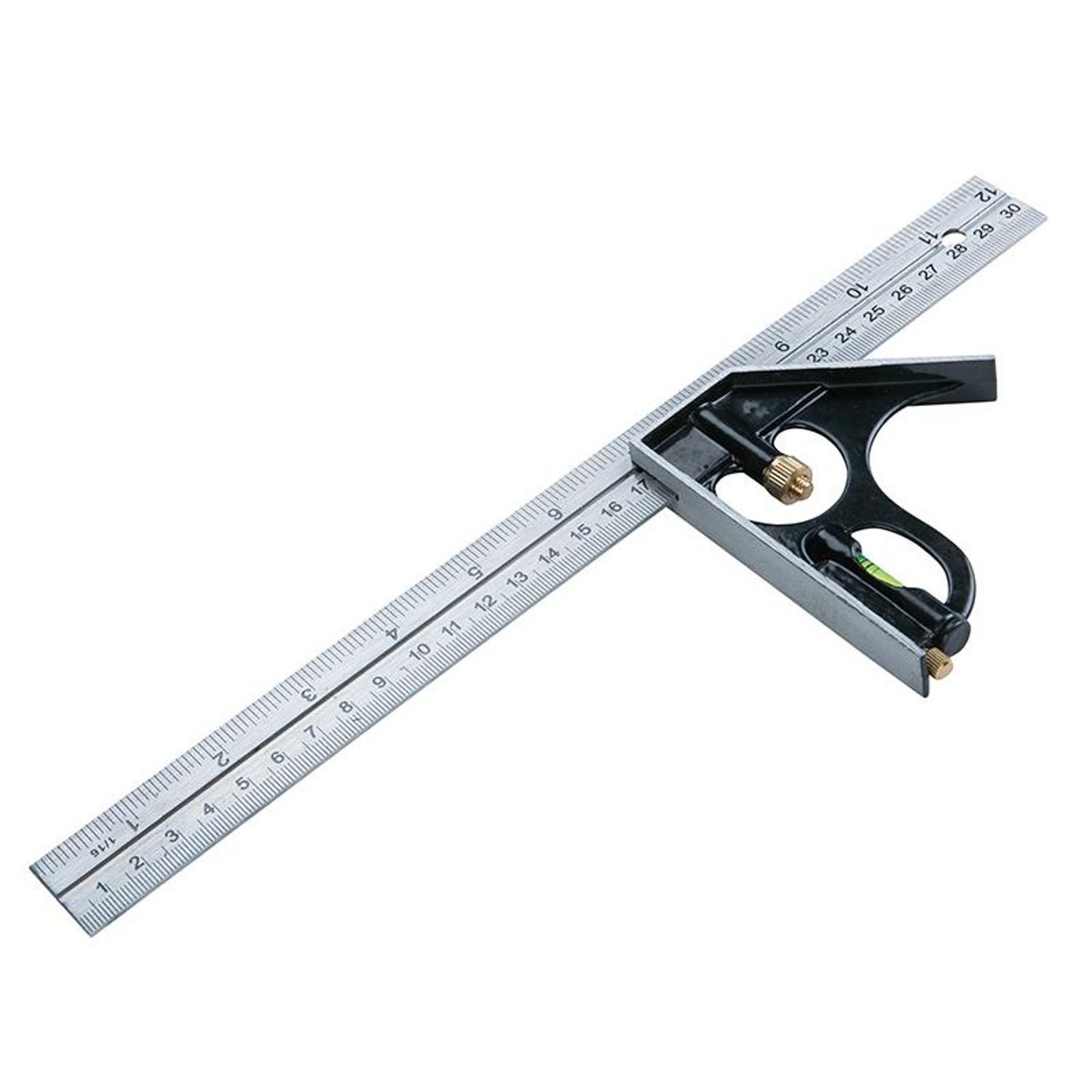 Bluespot Tools Unisex Multicolor Combination Square 300Mm (12In) - Image 2