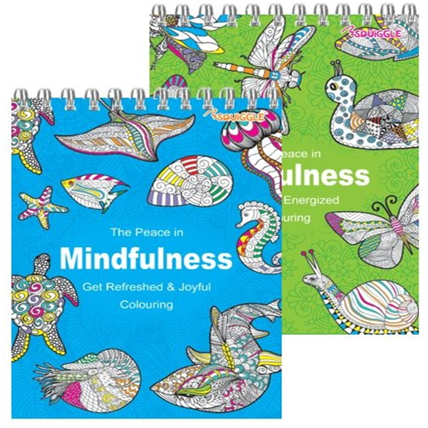 B&Q -  A5 Spiral Advanced Colouring Book Assorted Mindfulness Colouring Book Designed To Promote Relaxation Stress Relief And Creative - Image 6