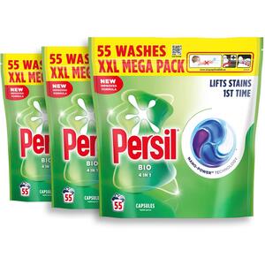 Persil Ultimate Laundry Capsules Ultra Stain Removal pods 93 Washes, 3 Pack