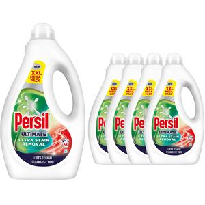 Persil Ultimate Bio Liquid Laundry Detergent 1.56L Ultra Stain Removal 290W, 5Pk