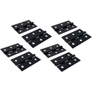 Betley Butterfly Steel Butt Hinges, Matt Black, 1 Pair