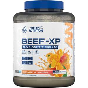 Applied Nutrition Beef-XP Clear Protein Isolate Powder - Orange & Mango - 60 Servings