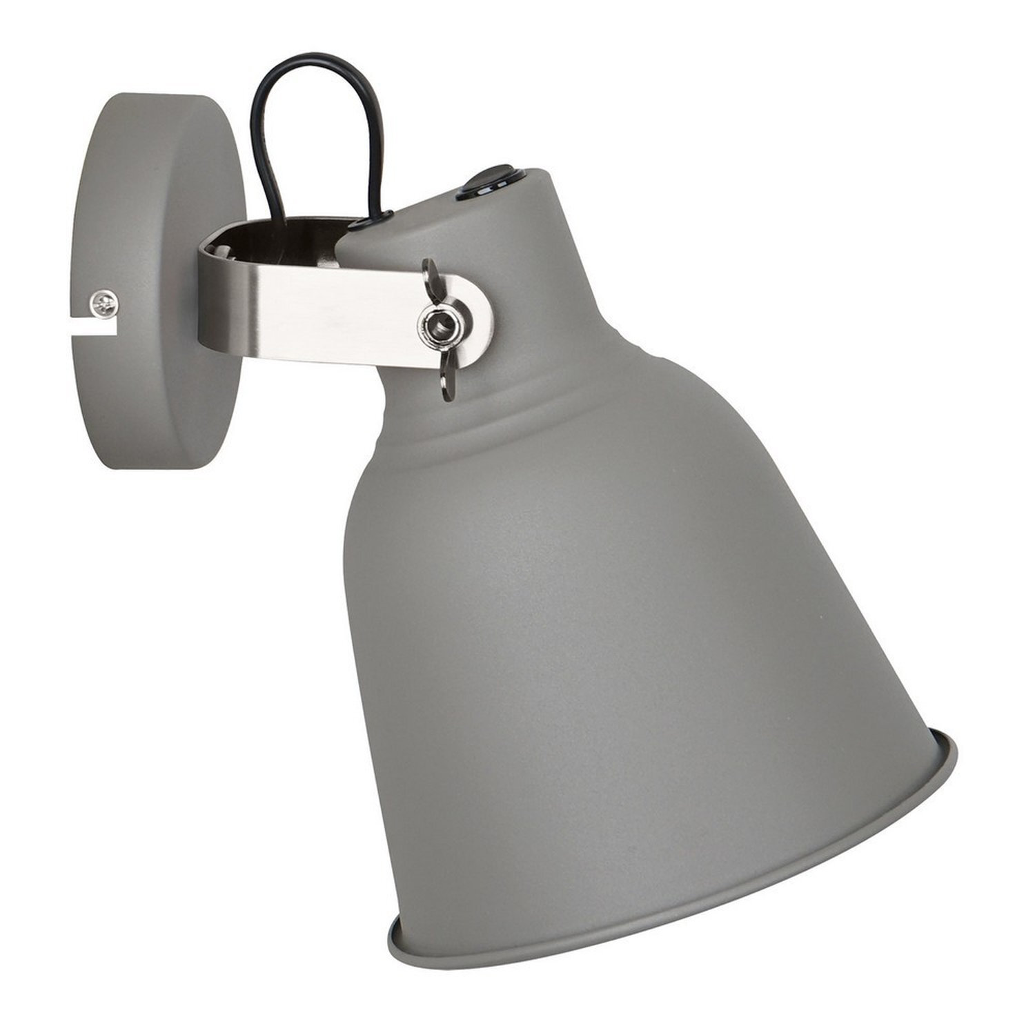 Italux Lighting Industrial Wall Light Grey A - Grey