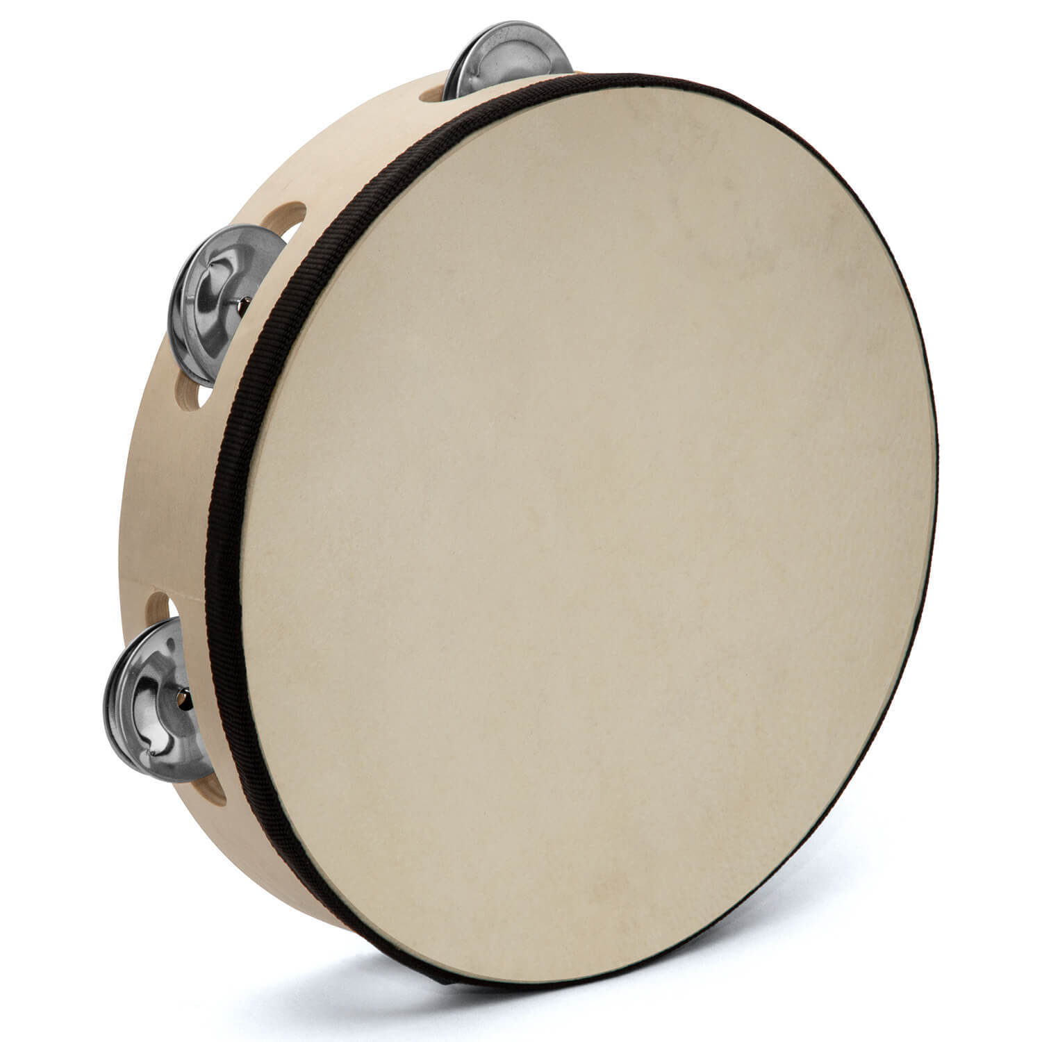 B&Q - Single Row Wood Tambourine5 Jingle Pairs - Image 2