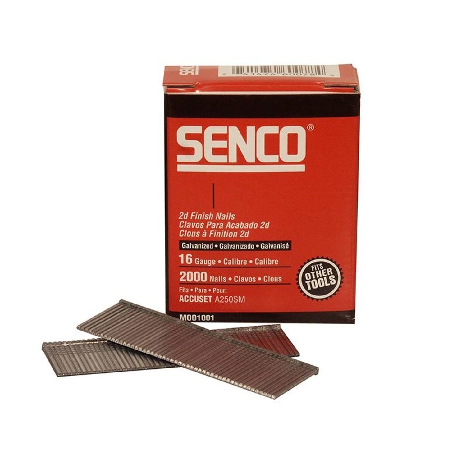 Senco 16 Gauge Galvanised Straight Brad Nails