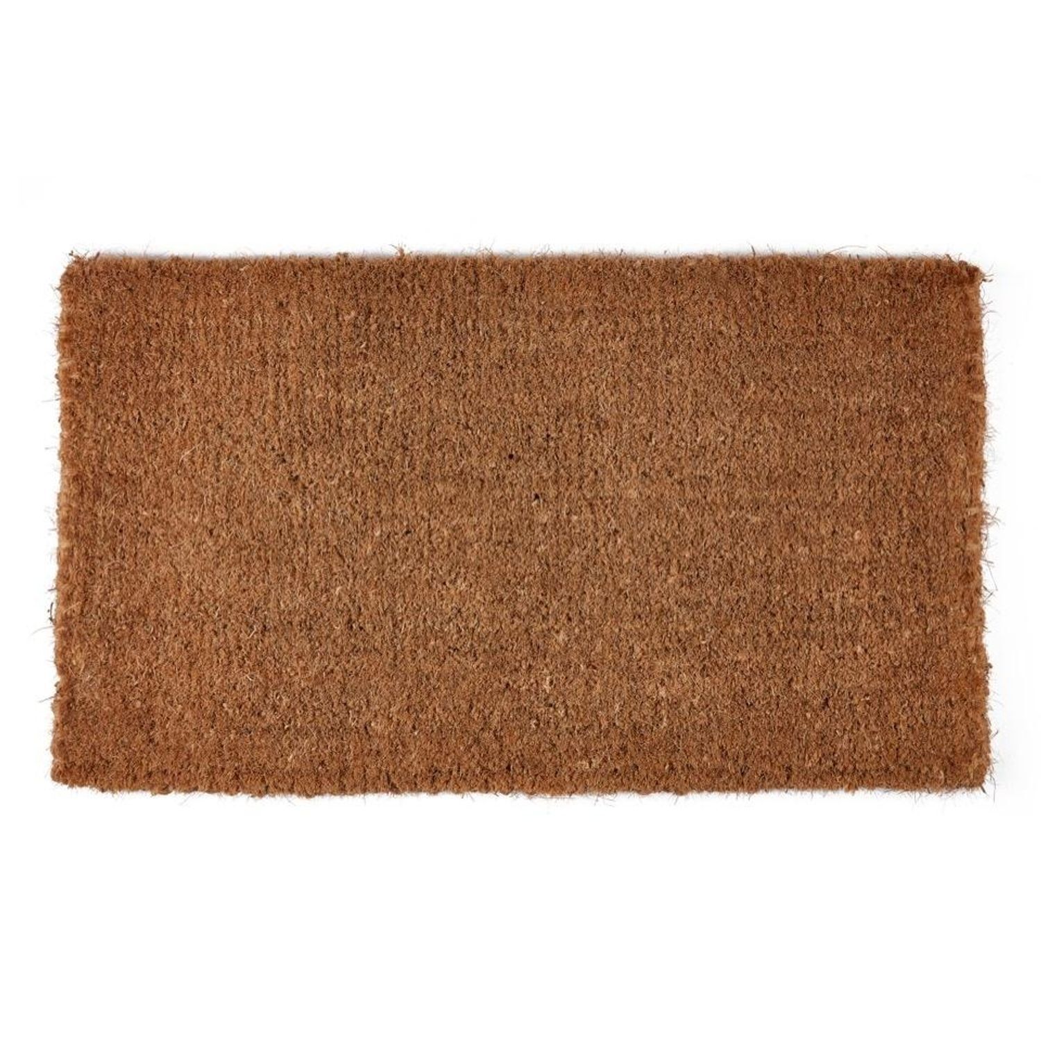 Rackhams Brown Coir Door Mat - 60Cm X 35Cm - 100% Mixed - Image 3
