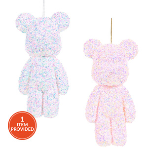 Glitter Bear Decoration