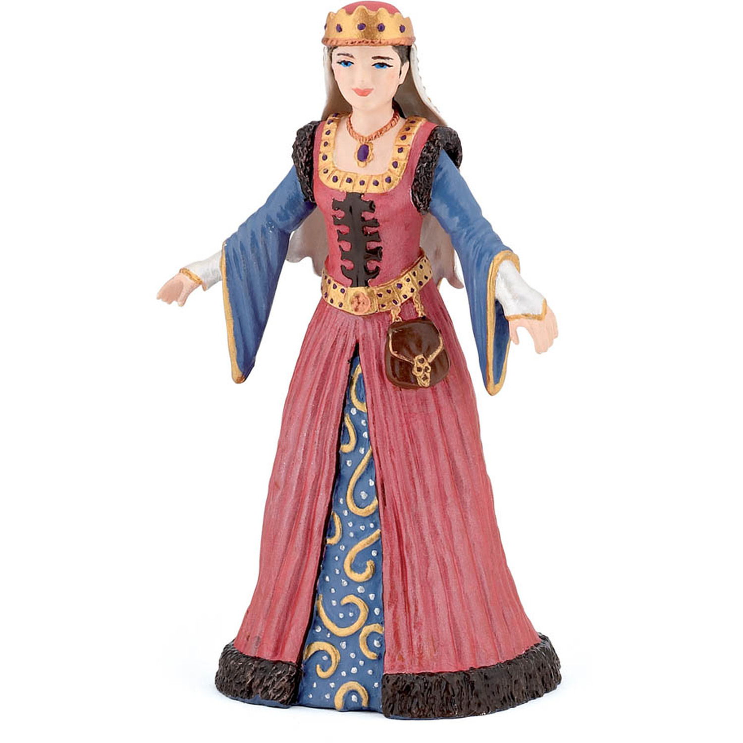 PAPO Fantasy World Medieval Queen Toy Figure - 39048 - Multi-colour