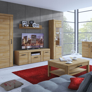 Cortina 2-Door 1-Drawer Tall TV Cabinet