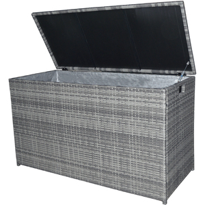 X-Large Garden Rattan Storage Box Container