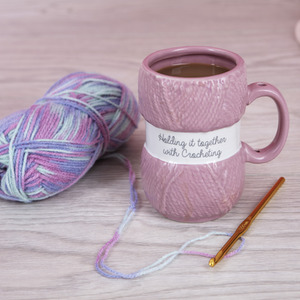 Crochet Mug  -  Holding It Together