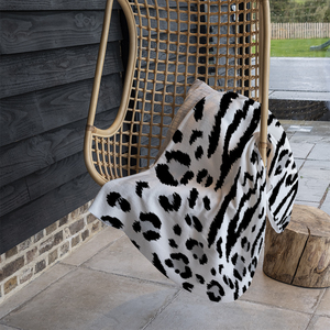 Zebra  Leopard Print Blanket