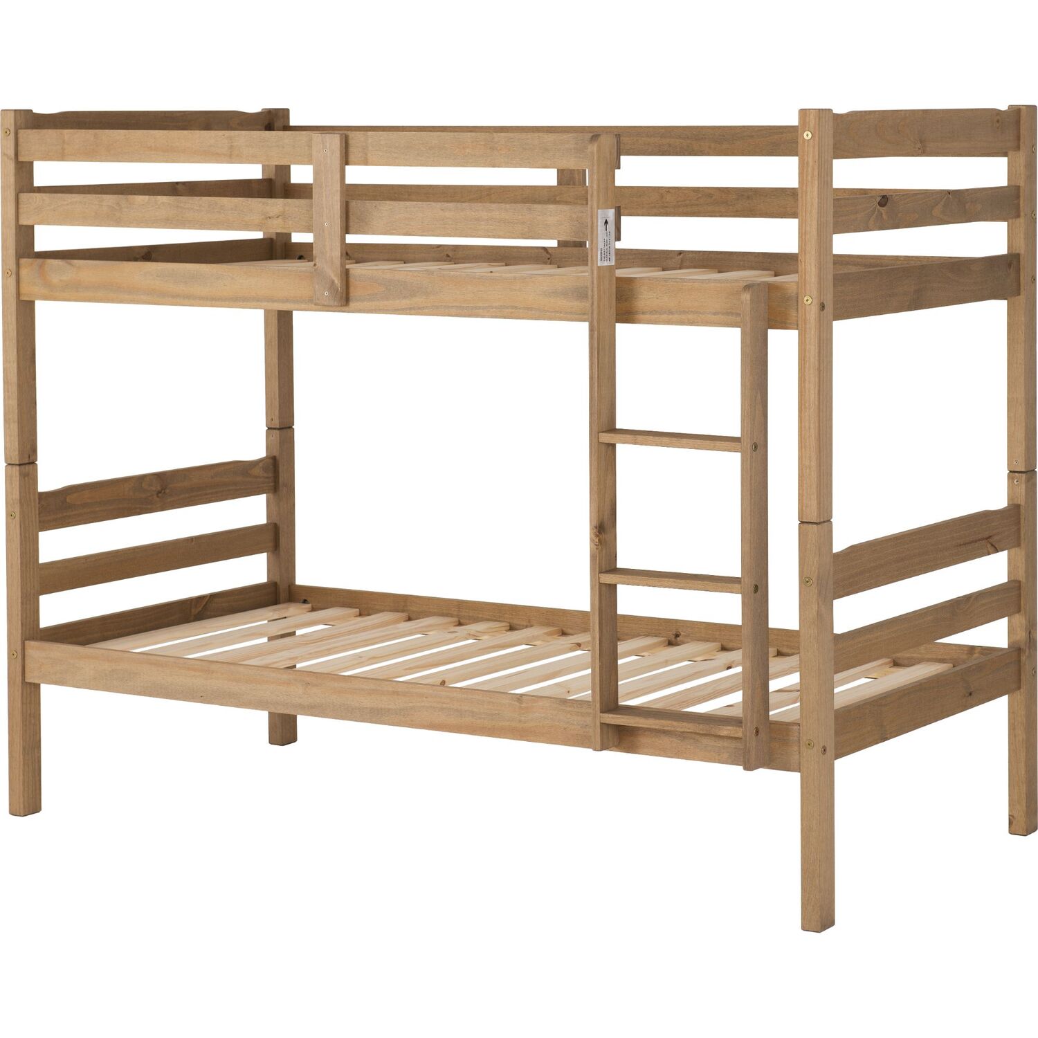 Panama 3 Bunk Bed - Natural Wax