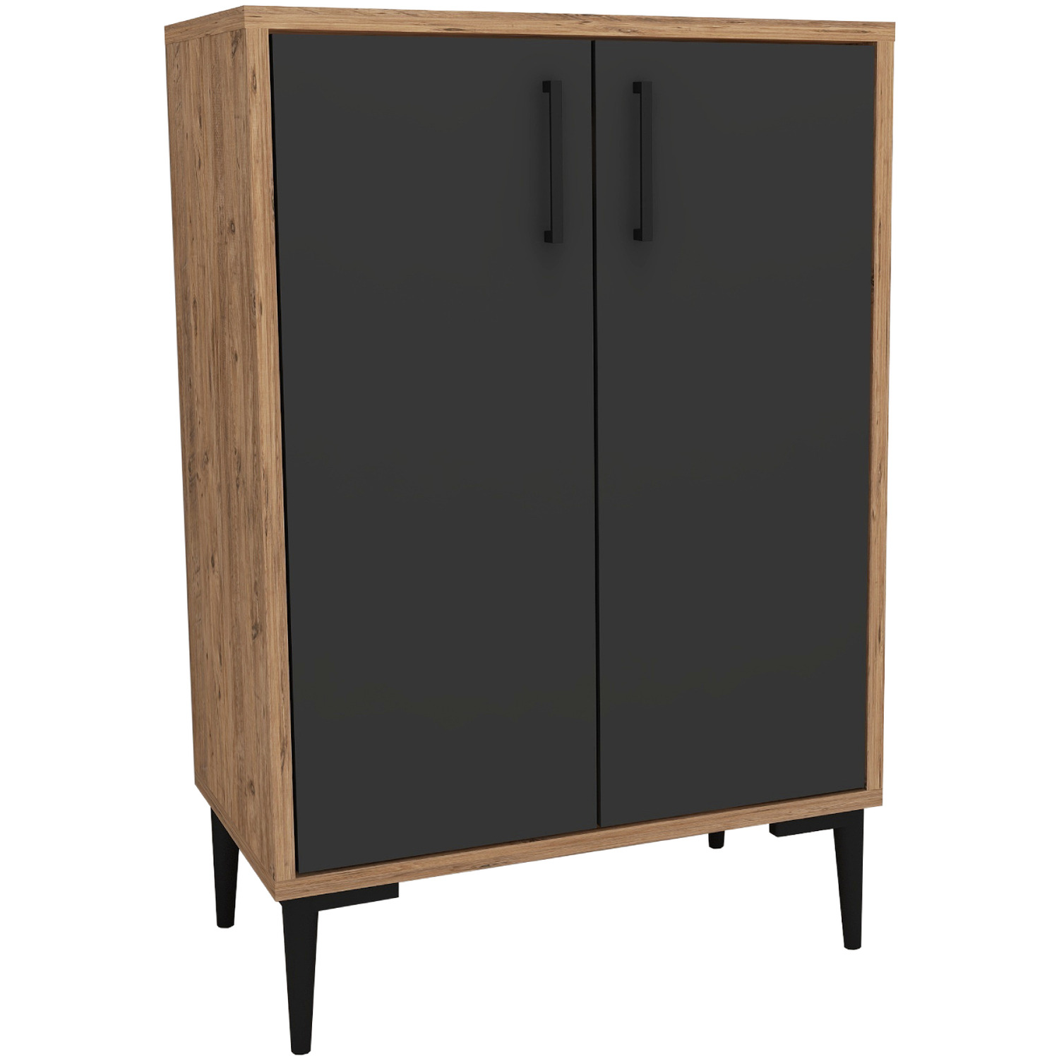 Destina Home - Hall Stand Shoe Storage Cabinet Ruby - Atlantic Pine - Anthracite thumbnail