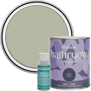 Rust-Oleum Bathroom Tile Paint in Gloss Finish - Tanglewood 750ml