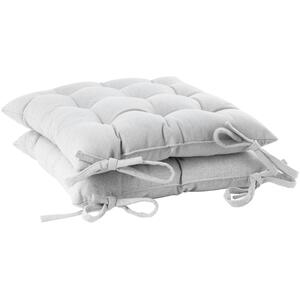 Square Garden Chair Seat Cushions - 40cm - Pack of 2