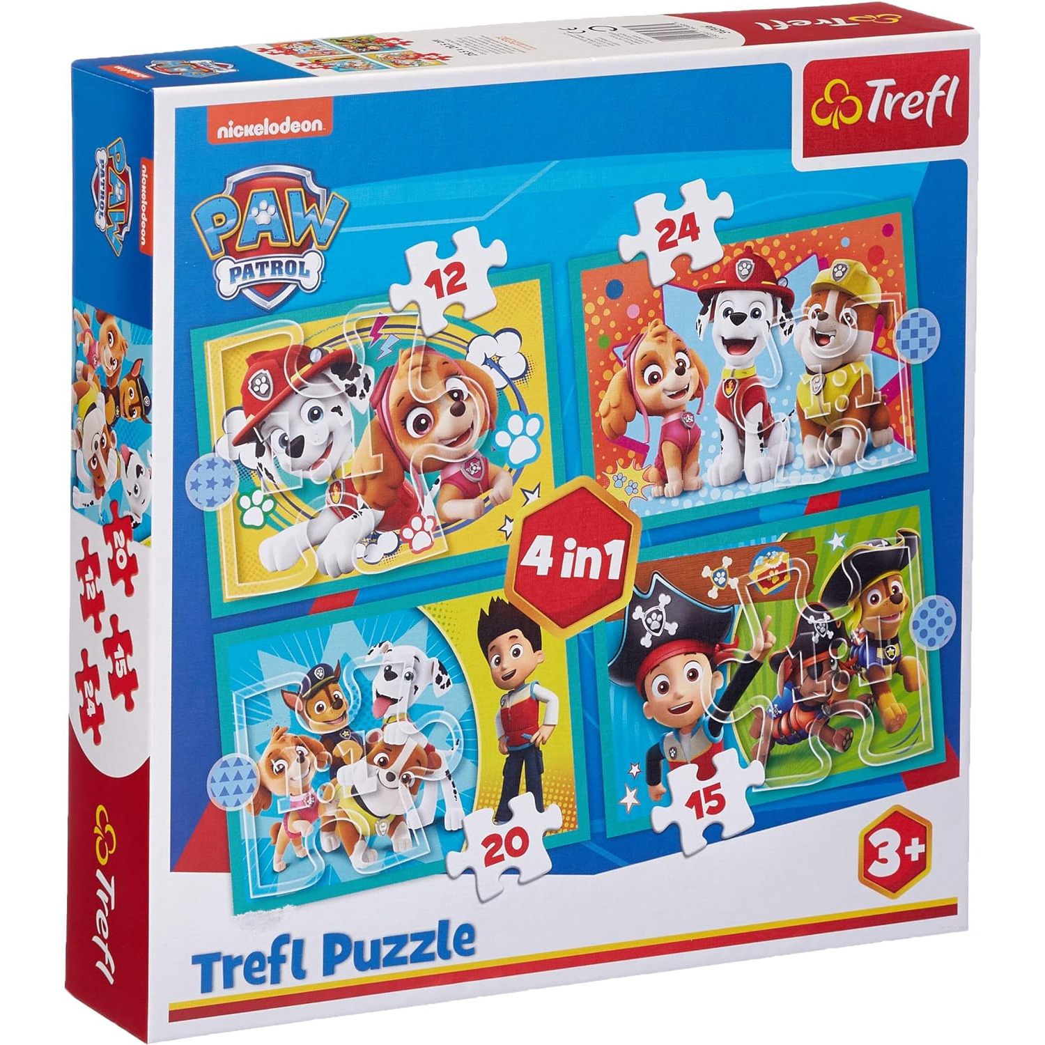 Trefl Paw Patrol Team Puzzle - 4in1