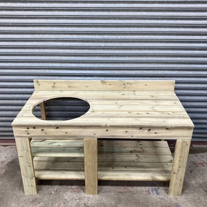 Kamado Egg Grill Table