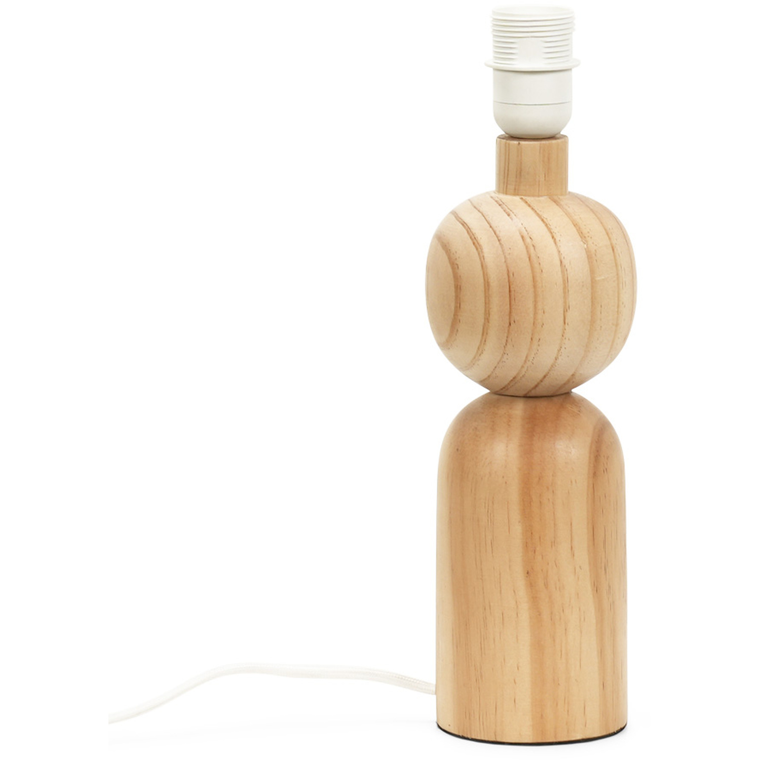Image of Azalea Wooden Table Lamp - Brown&hellip;