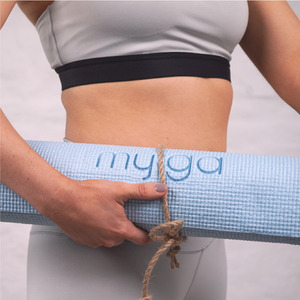 Sky Blue Myga Entry Level Yoga Mat shot 5195654