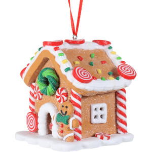 LED Gingerbread House Decoration