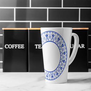 Folk Art Latte Mug
