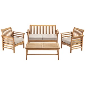Acacia Garden Four-Seater Sofa Set
