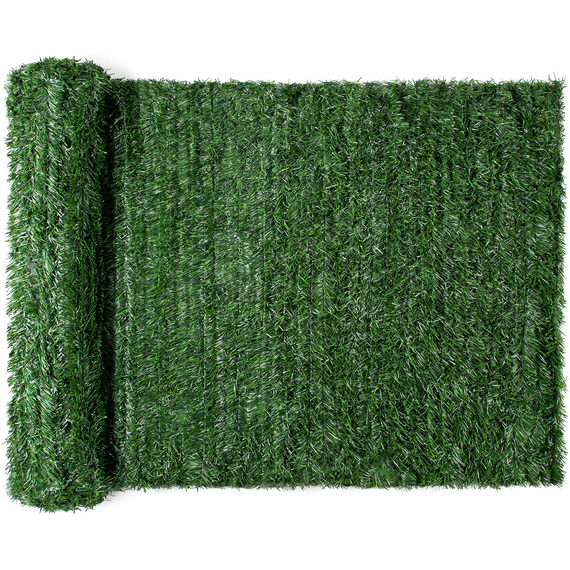 Artificial Conifer Leaf Hedge Screening
