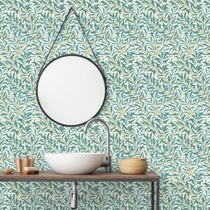 Willow Bough Leaf Wallpaper