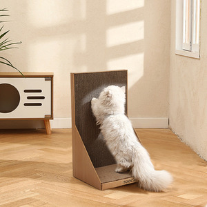 Right-Angle Vertical Cat Scratching Board