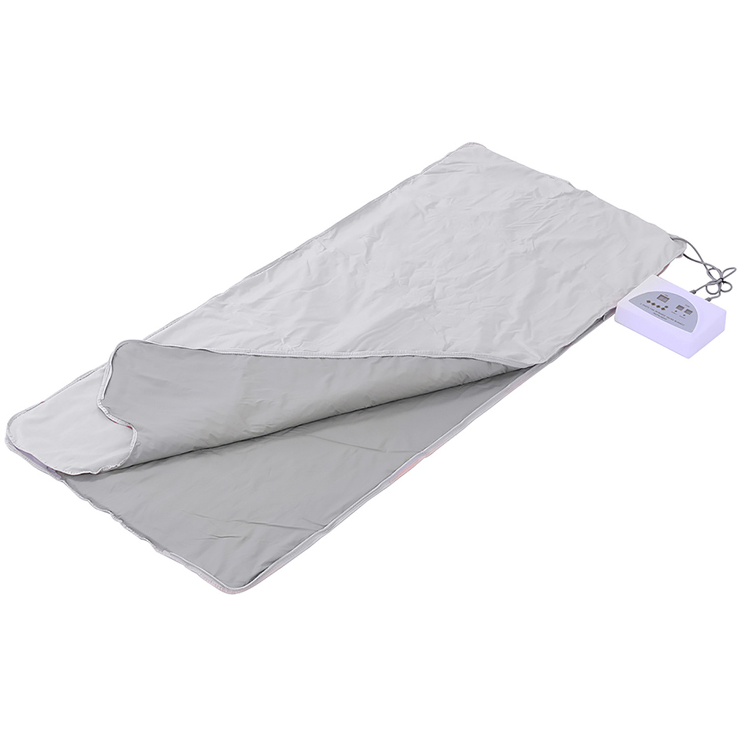 Livingandhome Far Infrared Sauna Blanket For Detox And Sweating - Silver
