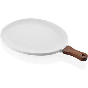Woody Collection Porcelain Serving Board - 40 x 26 cm