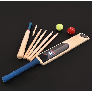 Cricket And Rounder Set With Mesh Carry Bag