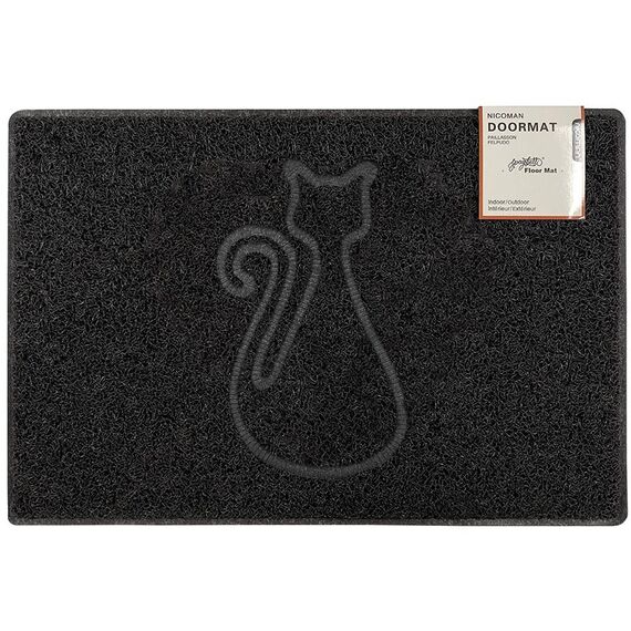Oseasons Cat Medium Embossed Doormat
