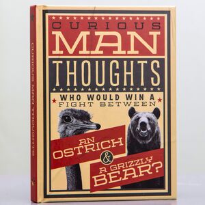 Curious Man Thoughts Gift Book